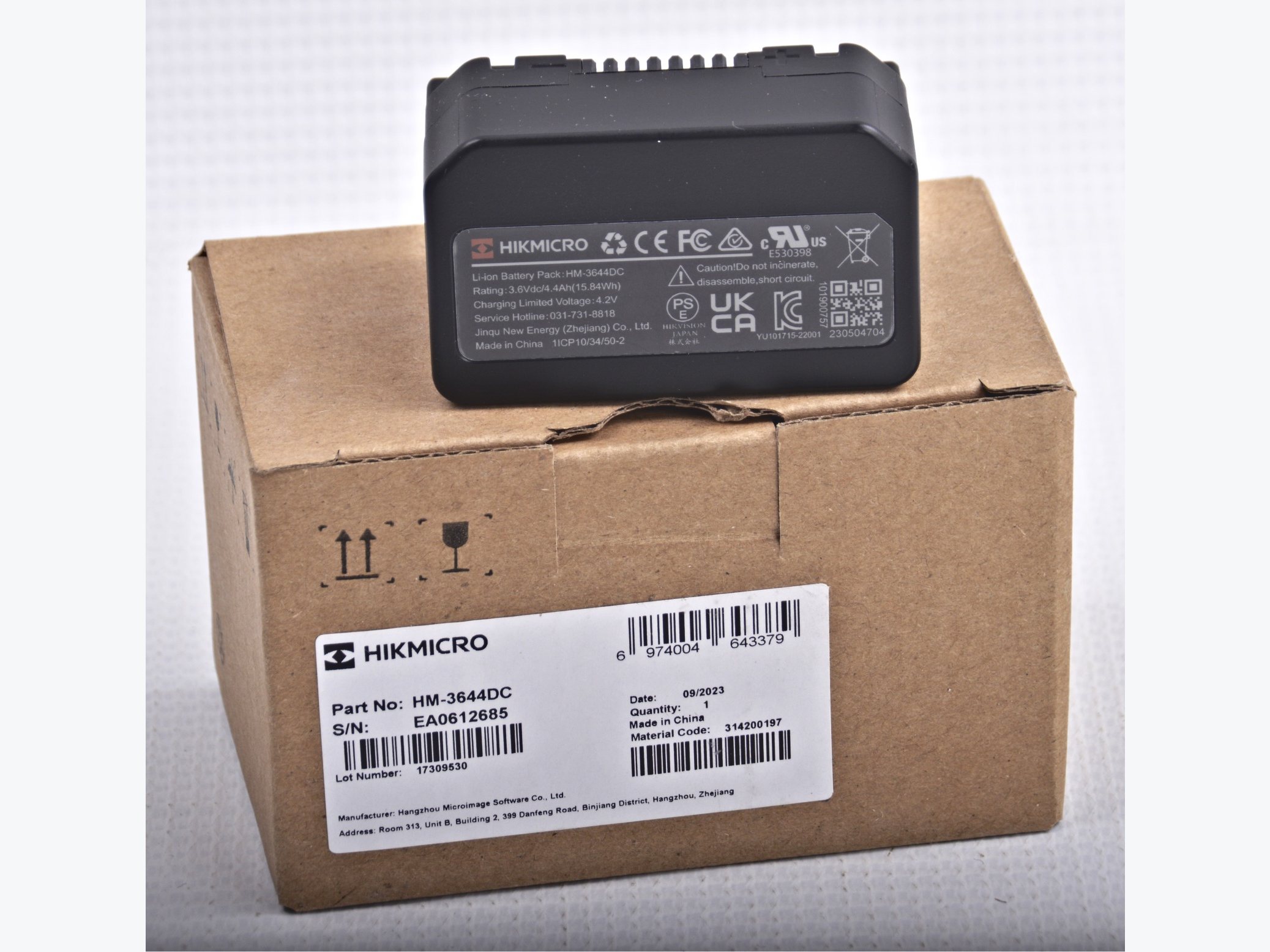 Hikmicro Akku Thunder 2.0 / 3.0